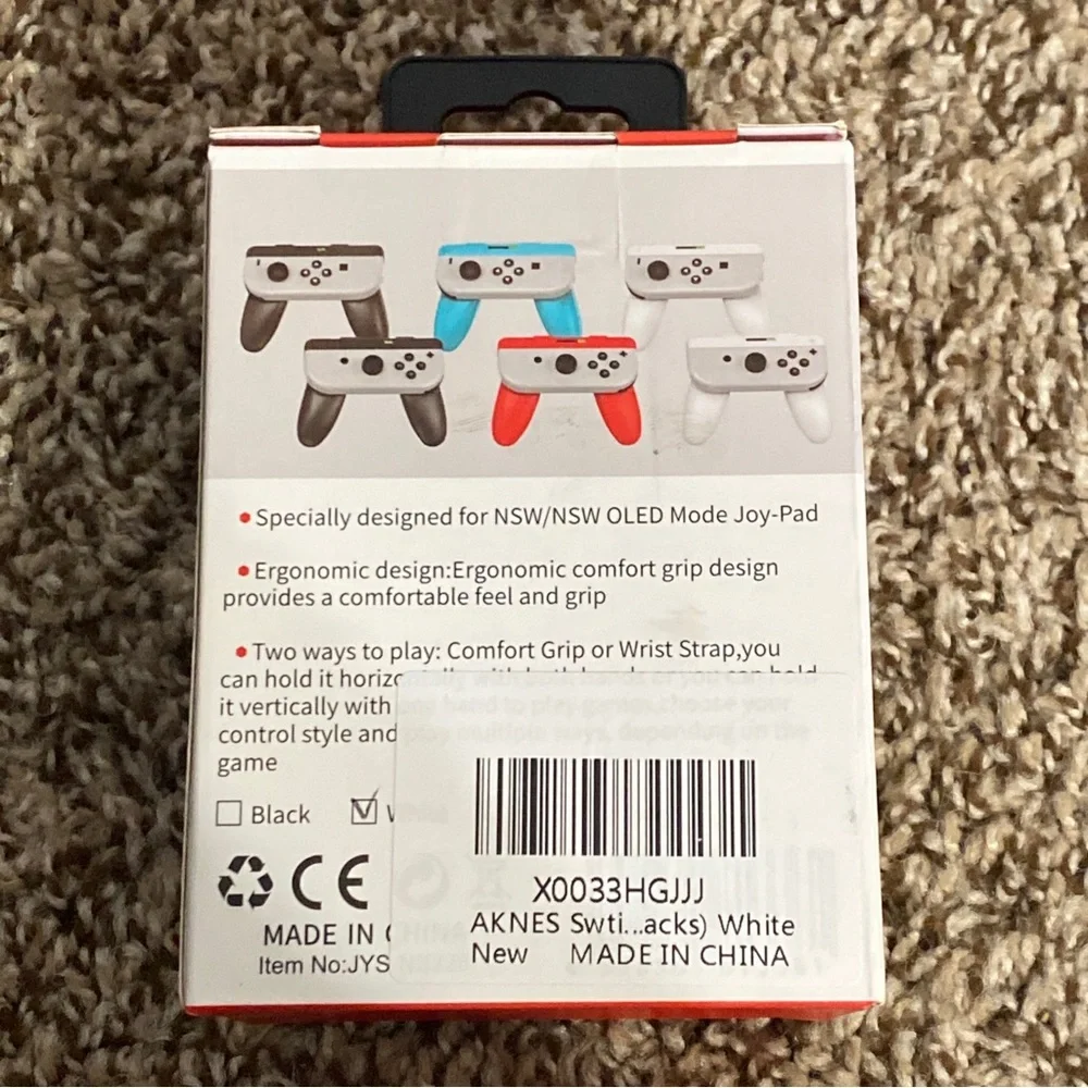 2 in one Modular Joy-pad comfort grip and wrist strap for nintendo switch